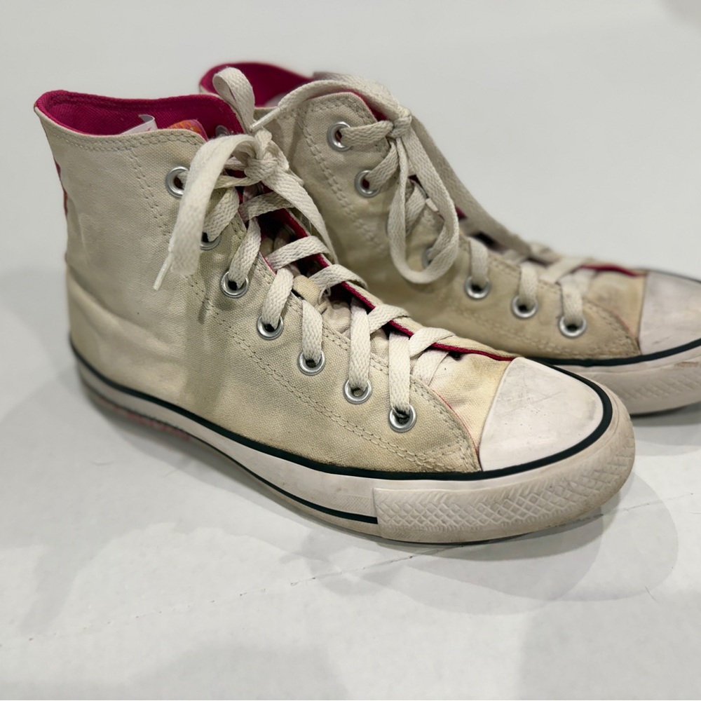 Custom high top converse